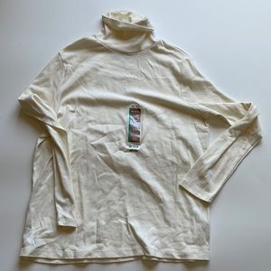 White stag turtleneck cream size CL